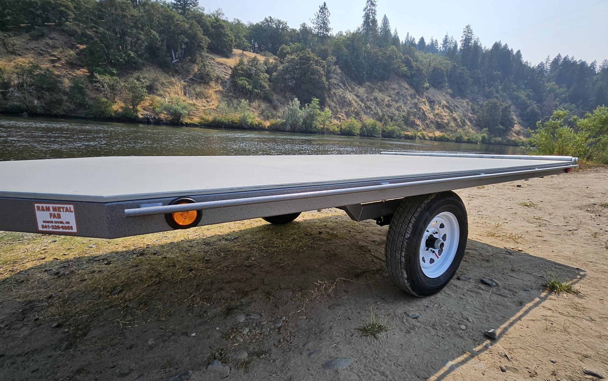 R & M Metal Fabrication, raft trailers, custom trailers, fabrication ...
